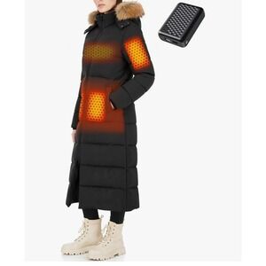 Genovega Graphene Heated Jacket for Women with Large Capacity Battery Pack...